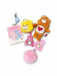 ケアベア ぬいぐるみ・パスケースセット