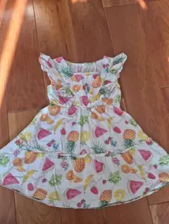 ノースリーブフリルワンピース 120cm