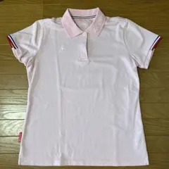 Le Coq Sportif ピンクポロシャツ