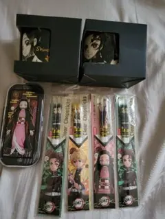 鬼滅の刃 キャラクター箸セットとカップ