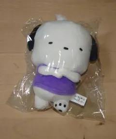 にしむらゆうじ　サンリオ　ポチャッコ　ぬいぐるみチャーム　はぴだんぶい