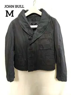 【L/新品タグ付き】JOHN BULL AH908 黒 ショールカラージャケットのサムネイル