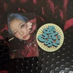 HANA JISOO ジス トレカ ステッカーセット