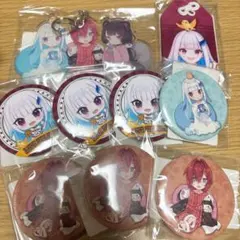 にじさんじ さんばか 缶バッジ キーホルダー セット