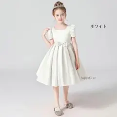 ホワイトリボンドレス140