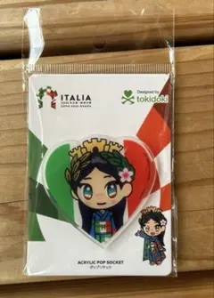 万博イタリア　イタリアちゃんスマホグリップ新品
