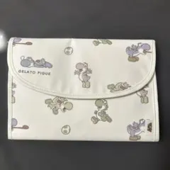 【新品未使用】ジェラートピケ　母子手帳ケース　ヨッシー　Lサイズ　手帳 Amazon.co.jp: [ジェラート ピケ] スーパーマリオ ヨッシー柄