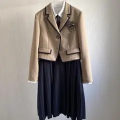 フォーマルスーツ ベージュネイビー