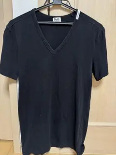 DOLCE&GABBANA ブラック Vネック Tシャツのサムネイル