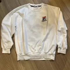 FILA ホワイト トレーナー