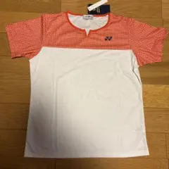 YONEX バドミントンシャツ Lサイズ オレンジ