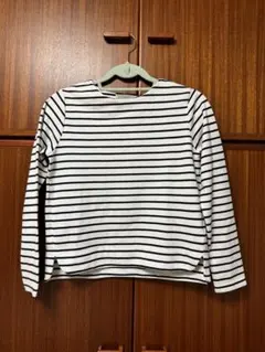 earth music&ecology トップス ボーダー クルーネック