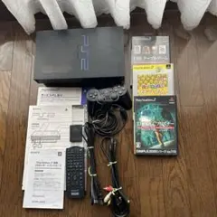 プレステ2 本体 セット、コントローラー、リモコン、メモリー、ソフト