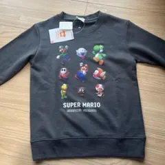 新品タグ付き　マリオ仲間たち 春物トレーナー　130 バンダイ