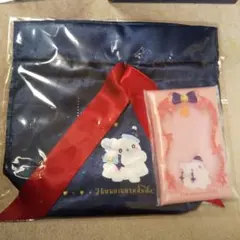 HAPPYくじ サンリオ はなまるおばけ ギフトポーチ