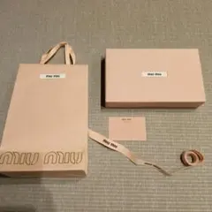 ミュウミュウ　箱　ショッパーセット