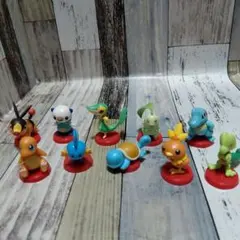 ポケモン チョコエッグ 旅立ちの3匹　10体セット