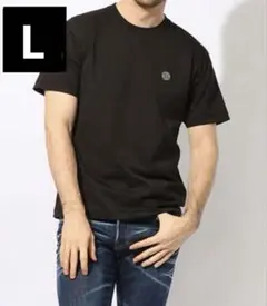 STONE ISLAND ロゴパッチ Tシャツ ブラック Lのサムネイル