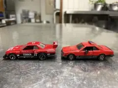 トミカ　ミニカー　日本製　中国製　NISSANスカイライン　2台　西部警察のサムネイル