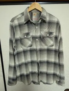 SUGAR CANE チェック柄 ヘビーフランネルシャツ L 古着 アメカジ