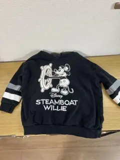 ディズニー しまむら　リトシー　蒸気船ウィリー　ミッキー　パーカー