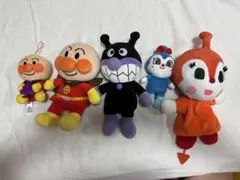 アンパンマン ぬいぐるみ 5体セット