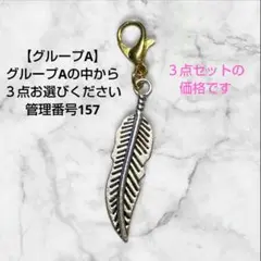 グループA 管理番号157 カスタムチャーム ３点セット価格 バラ売り不可