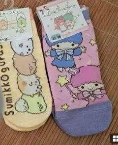 Sanrio すみっコぐらし、キキララソックス　23～25cmのサムネイル
