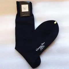 Christian Dior　 メンズ　ソックス　25〜26　ネイビー　未使用