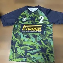 alegre F-CHANNEL サッカーシャツ 迷彩柄 背番号2