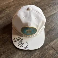 サイン入りホワイトキャップ 国際ゴルフ招待冠トーナメント