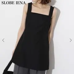 SLOBE IENA スローブイエナ グログランスクエアチュニック 洗濯◎ 黒のサムネイル