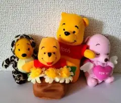 ディズニー くまのプーさん ぬいぐるみ マスコット セット