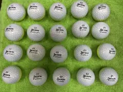 大人気　スリクソン　ZSTARボール　イエロー　ツートンカラー　20球セット