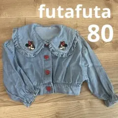 futafuta・80・ミニーちゃん・デニム・ジャケット