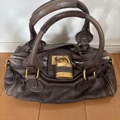 クロエ　パディントンChloé ブラウンレザー ハンドバッグのサムネイル