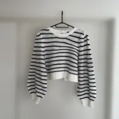 H&M ストライプセーター Mサイズ