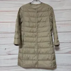 【オリーブ様専用】ユニクロ　ウルトラライトダウンコンパクトコート　XL ベージュ