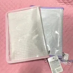 【匿名配送】2点セット　ダイソー 6リングファイル ギンガムチェック 新品未使用