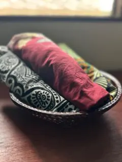 ❗️SALE❗️会津　らんたい　漆器　昭和レトロ　菓子器　フルーツ　かご　小物入れ