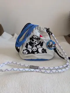 ローリングパンダズ　ストリングバッグS