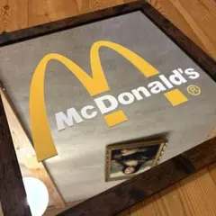 未展示品☆マクドナルド イルミネーション セラミック店舗/ハンバーグ 