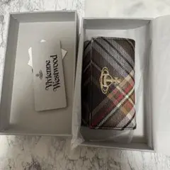 Vivienne Westwoodヴィヴィアンウエストウッド チェックキーケース