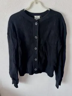 SHINZONE(シンゾーン) ケープリン カーディガン　ブラック