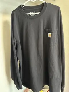 カーハート　ロングTシャツ　黒　XLのサムネイル