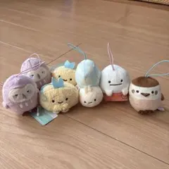 すみっこぐらし　ゴムひもつきマスコット 7個セット