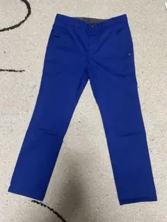 【美品】 ST ANDREWS 秋冬メンズパンツ 青　サイズS