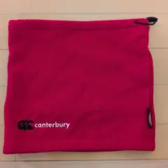 canterbury ネックウォーマー 赤