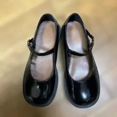 ブラック メリージェーン シューズ