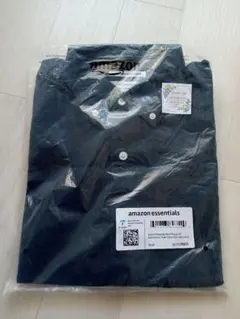 amazon essentials 半袖ワイシャツ S ネイビー